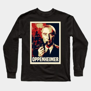 Robert Oppenheimer Pop Art Style Long Sleeve T-Shirt